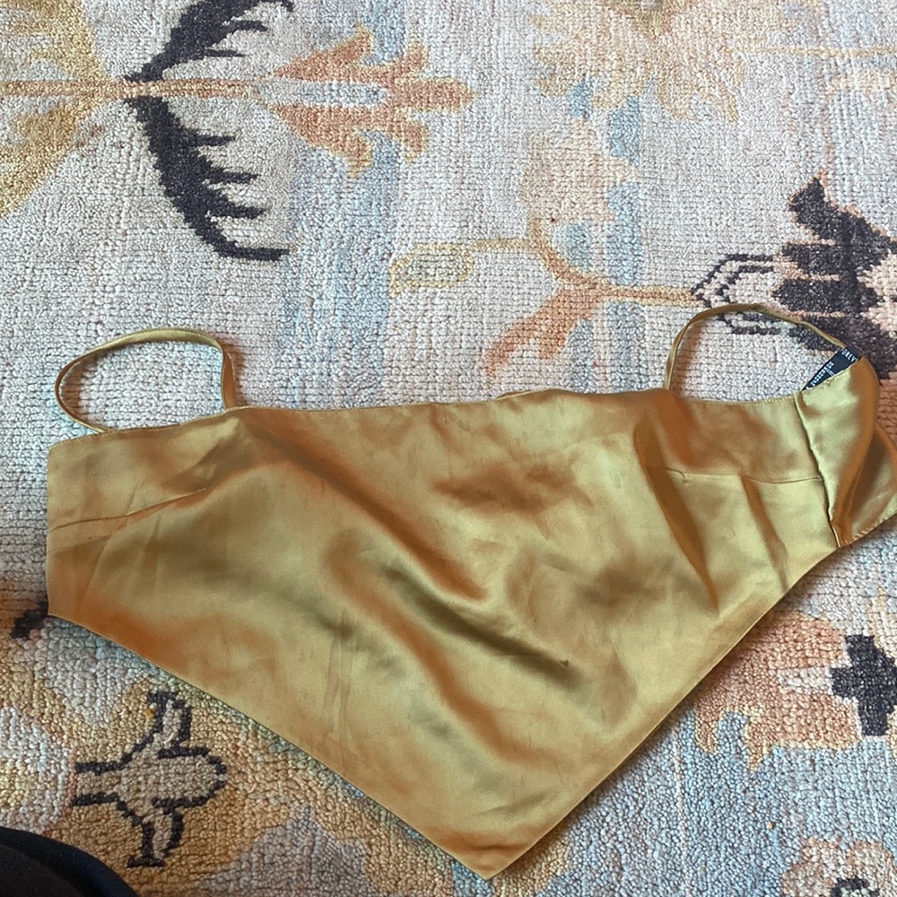 green crop top size large